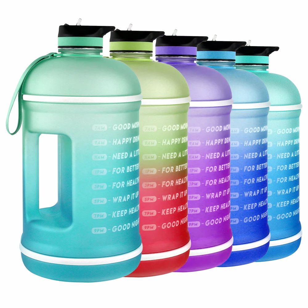 

Food grade approved Leak-Proof high quality PETG sport water bottle 1 gallon