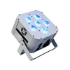 led flash wireless battery par can small led dj/disco/night club 6*18W wall washer light