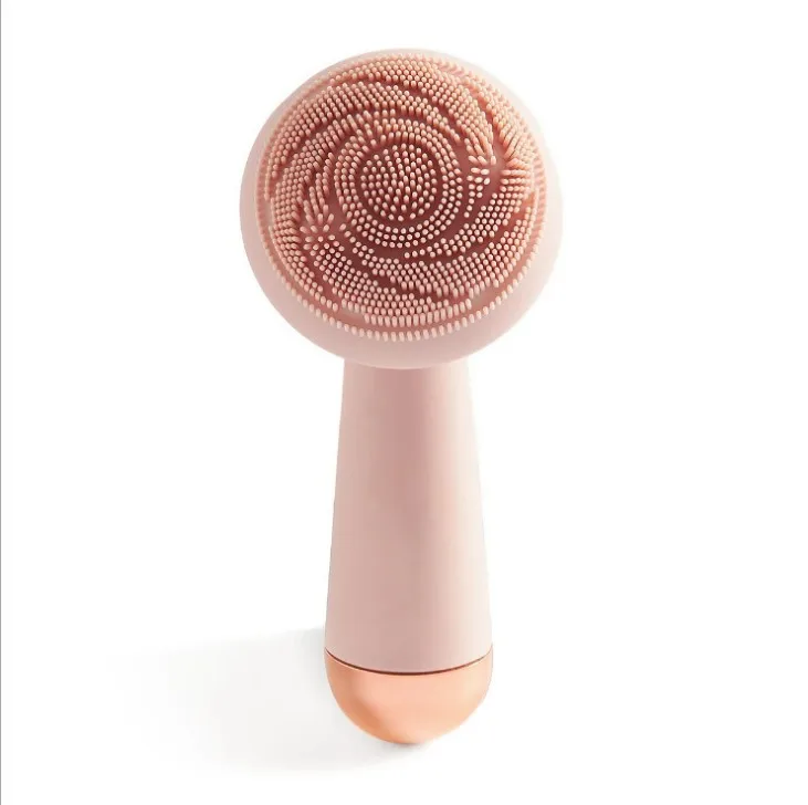 

Wholesale New Powerful Electric Blackhead Removal Facial Silicone Deep Cleansing Brush, Pink