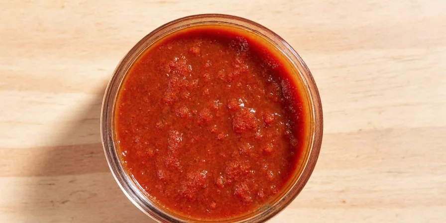 Chili Colorado Sauce in a Bowl