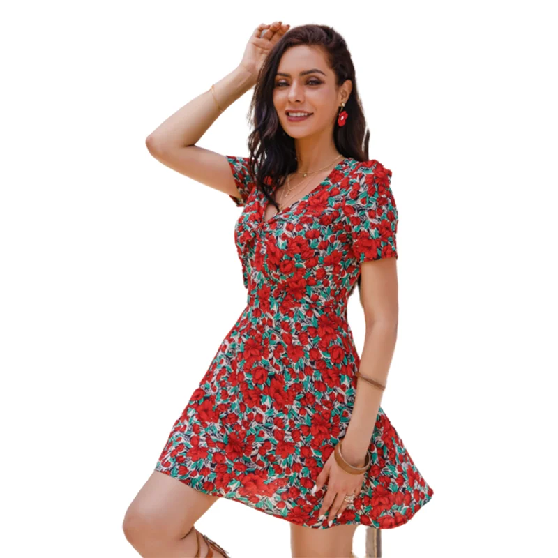 

Spring casual dresses,summer wears,gowns for women clothes prom dresses, Red