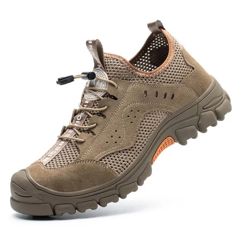 

Light Weight Sports Wholesale Zapatillas Seguridad Zapatos de Seguridad Industrial Steel Toe for Women Safety Shoes for Men, Black or customized