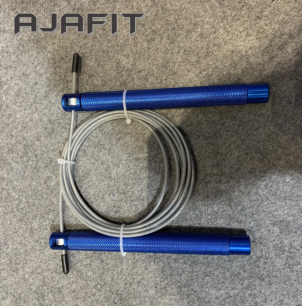 Students fitness rpm speed rope jump rope bearing skipping ropes with logo
