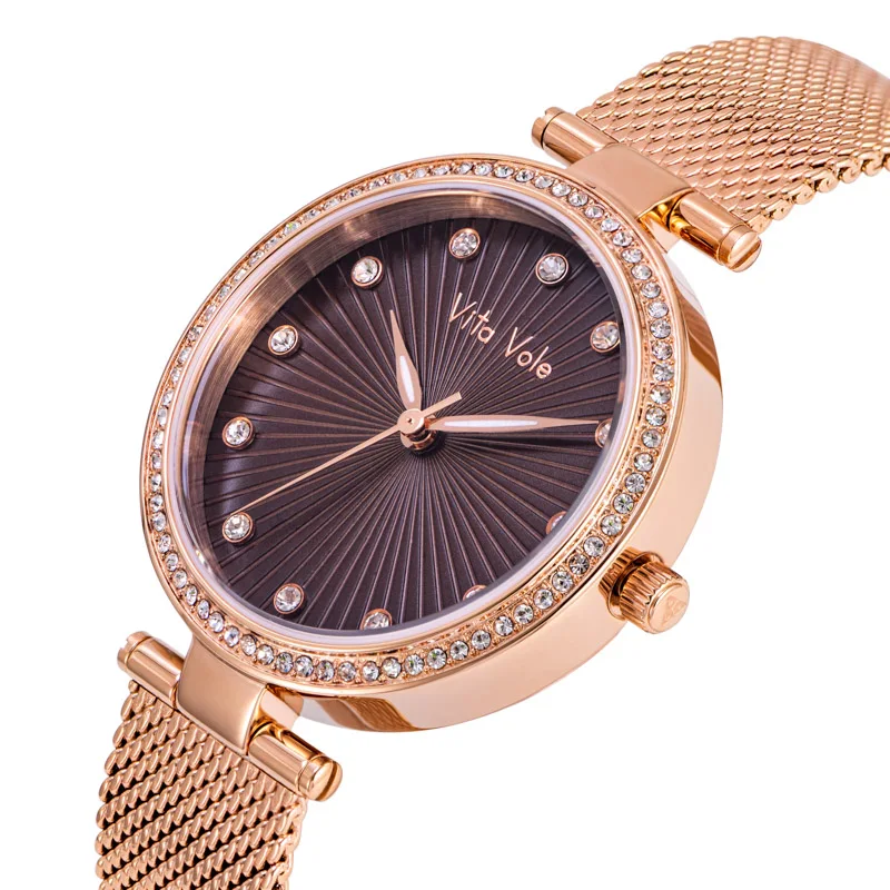 

Retail water resistant stainless steel wristwatches ladies watches Japan movement quartz female luxury wrist watch factory, Customized colors