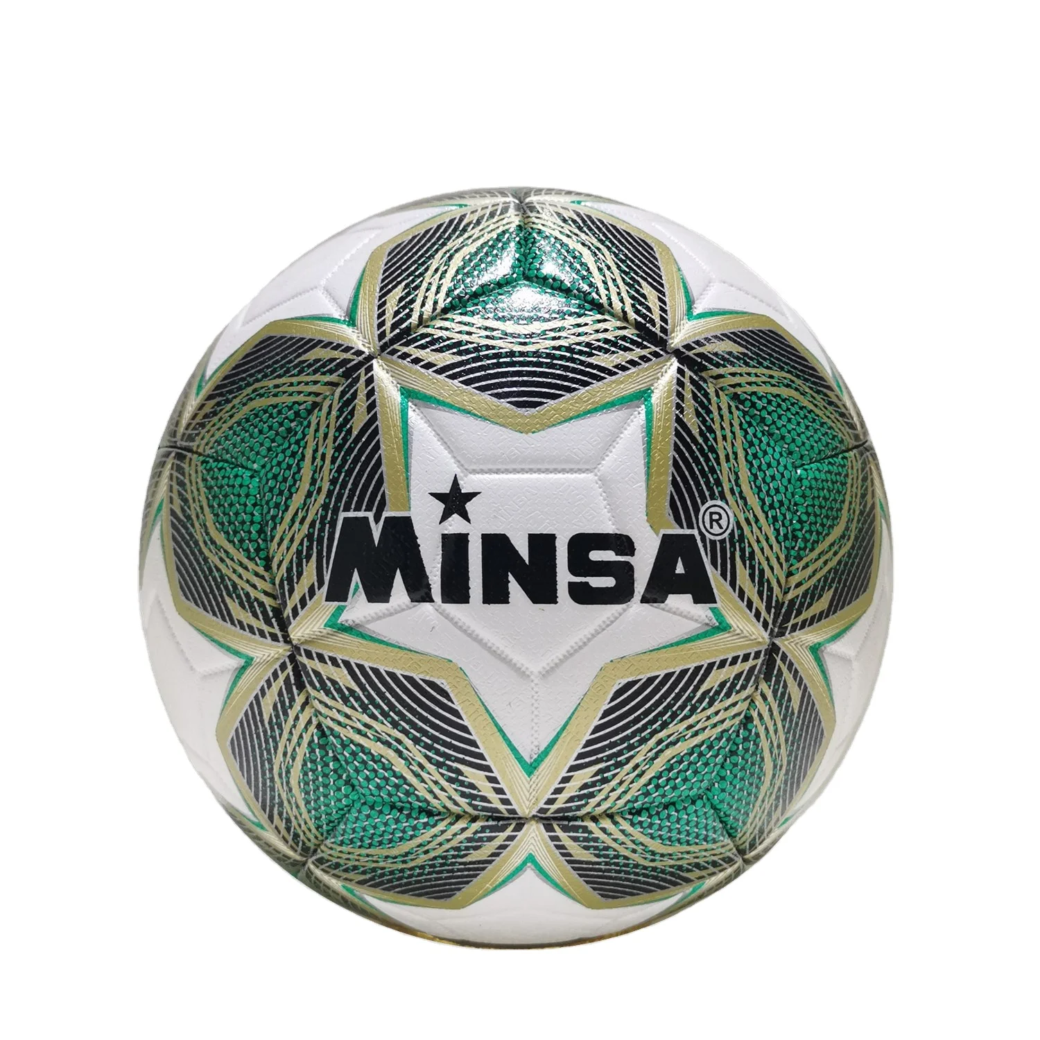 

2021 physical exercise TPE leather mitre soccer ball for promotion, Customize color