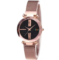

Cheap Luxury Diamond Starry Sky Watch,Fashion Custom Logo Private Label Magnetic Strap Lady Wrist Watch