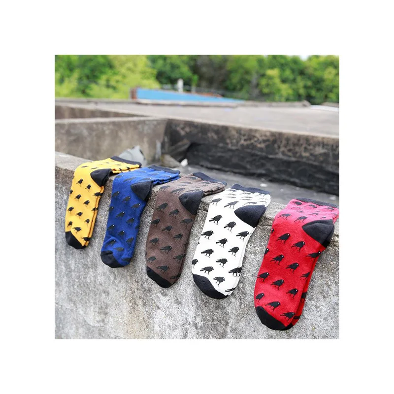 

Wholesale Top Quality Men Socks Crew Cotton Fashion Socks, Custom color