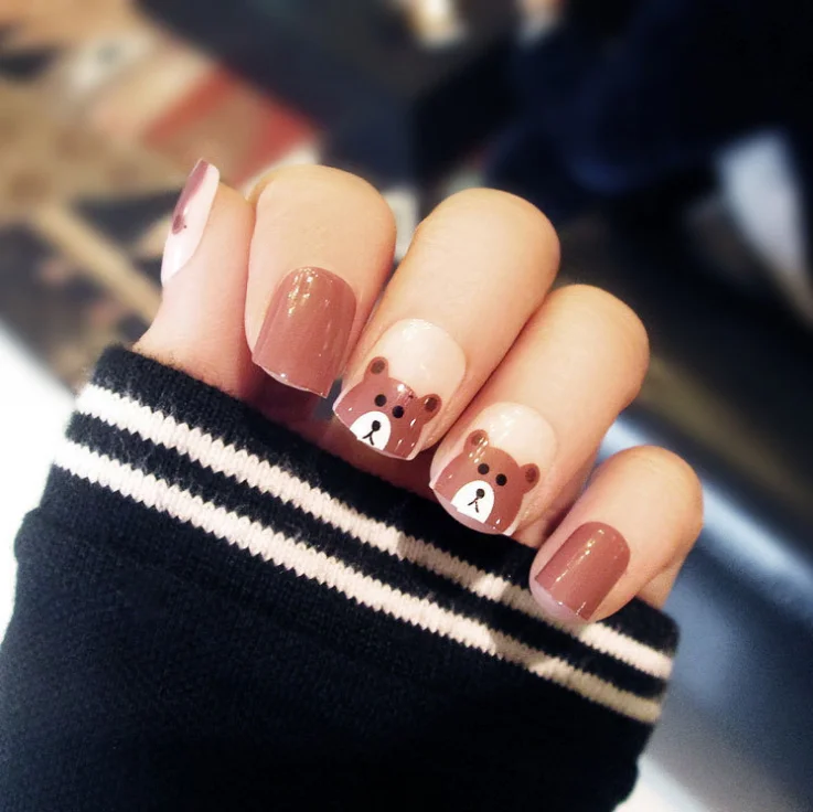 

cute press on nails french nail press on manufacturer brown press on nails double sides adhesive
