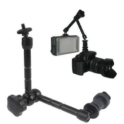 

Flexible 11 inch Articulating Magic Arm Bracket for LCD Field Monitor DSLR Camera Video Light