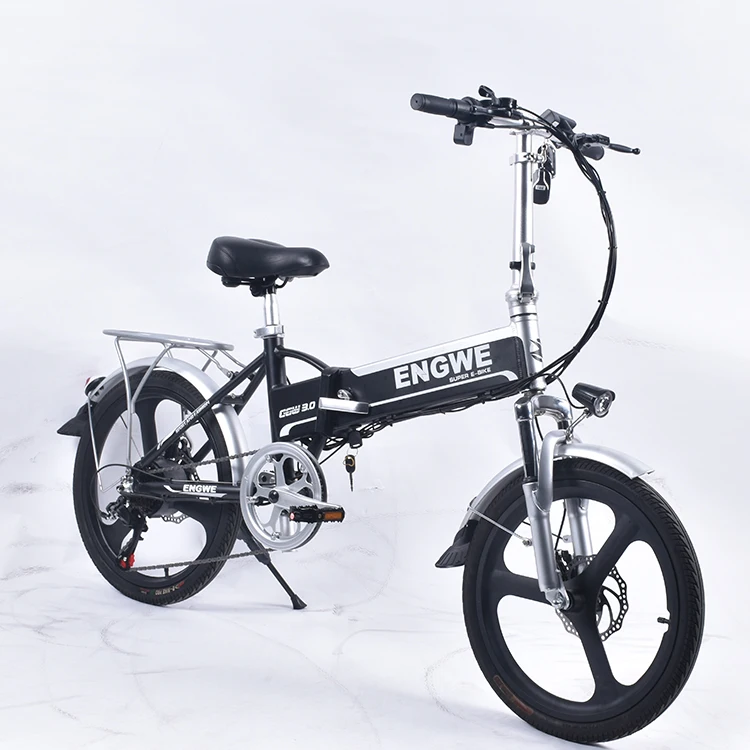 EU Warehouse low price full suspension foldable electric bicycle bike