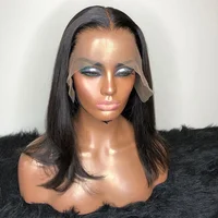 

human hair lace wig silky straight bob hair wigs for black women 13x6 lace front wig human hair lace front wig