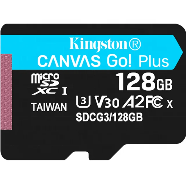 

Original Kingston Canvas Go! Plus micro SD Card 128GB Memory Card 64GB Class10 U3 A2 V30 TF Card 256GB 512GB for phone