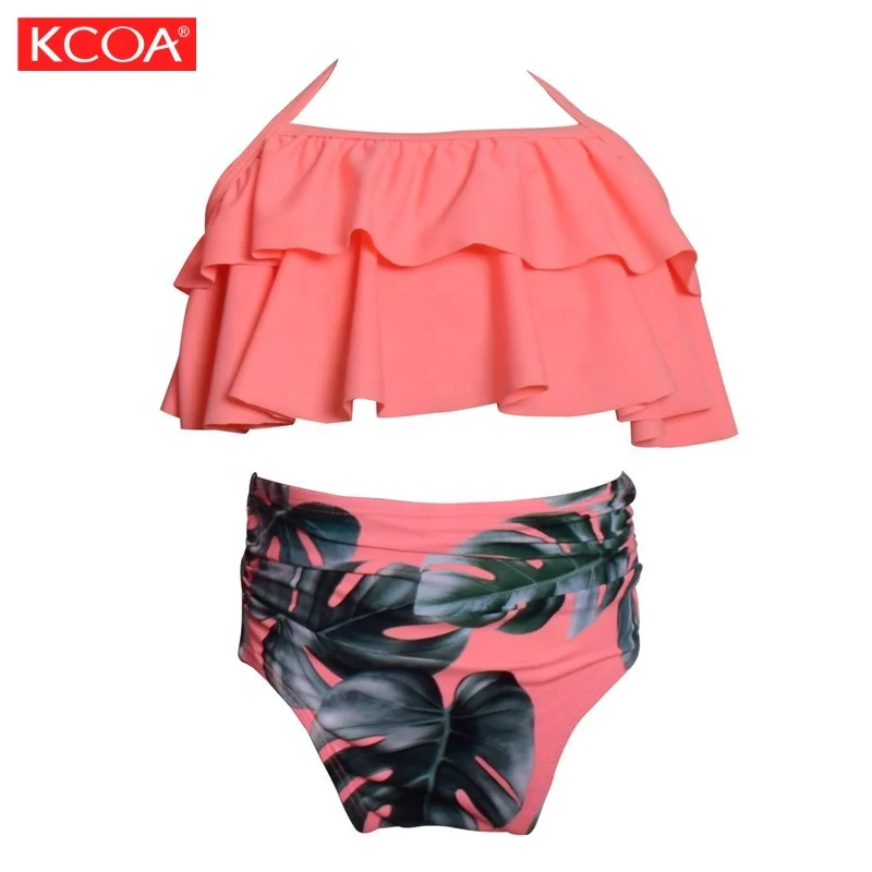 

Private Label High Quality Quick Dry Plain Color Girls Swimwear Swimsuit