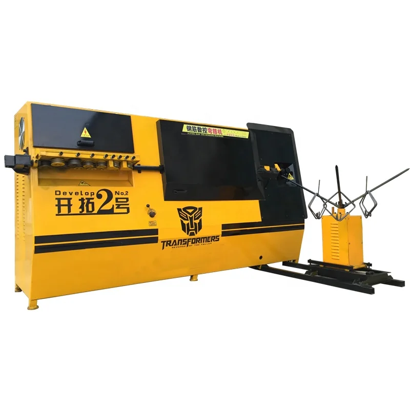 
Develop No.2 High efficiency CNC hoop making machine, automatic rebar bending machine 