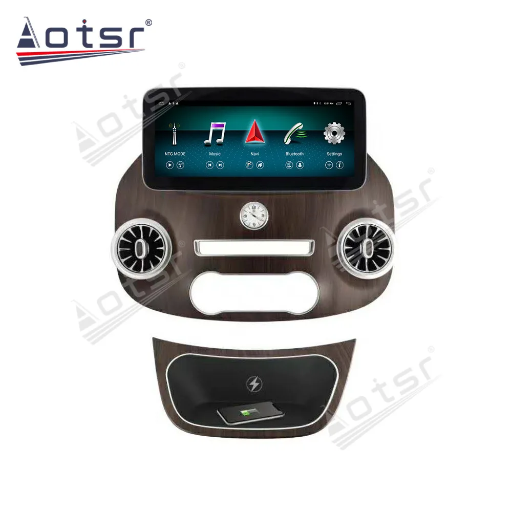 

For Mercedes-Benz Vito 2016+ Android 9.0 4G Car GPS Navigation 12.3 inch Tesla Screen Multimedia player radio recorder Head Unit