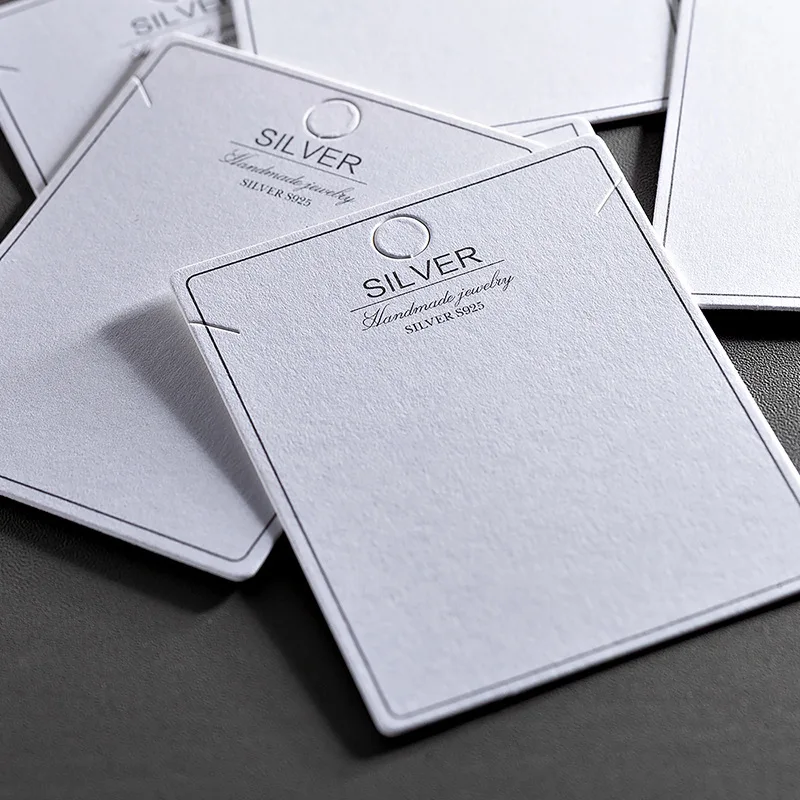 Paper Bt01tr Ring Display Cards Customized With Your Logo Product Display Jewelry Cards Packaging Paper Party Supplies