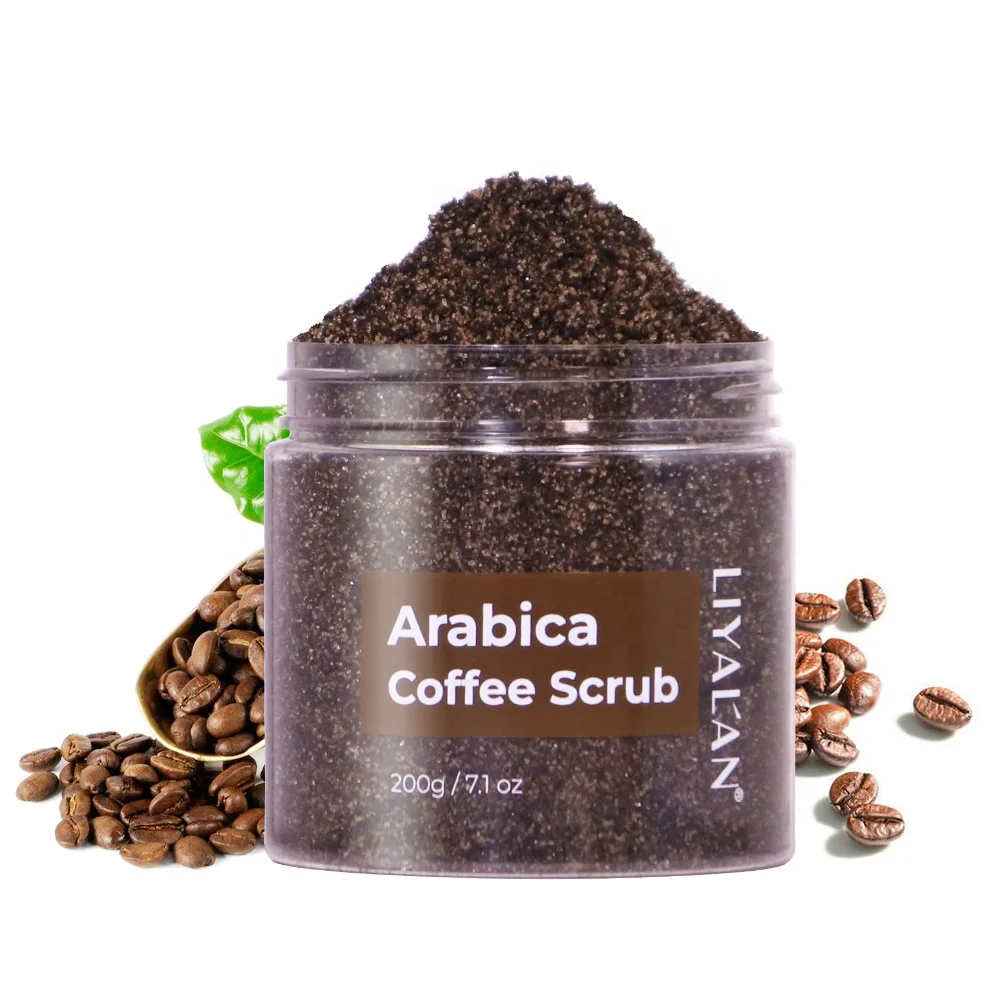 

Private Label Smooth Skin Exfoliating Anti Cellulite Arabica Coffee Body Scrub
