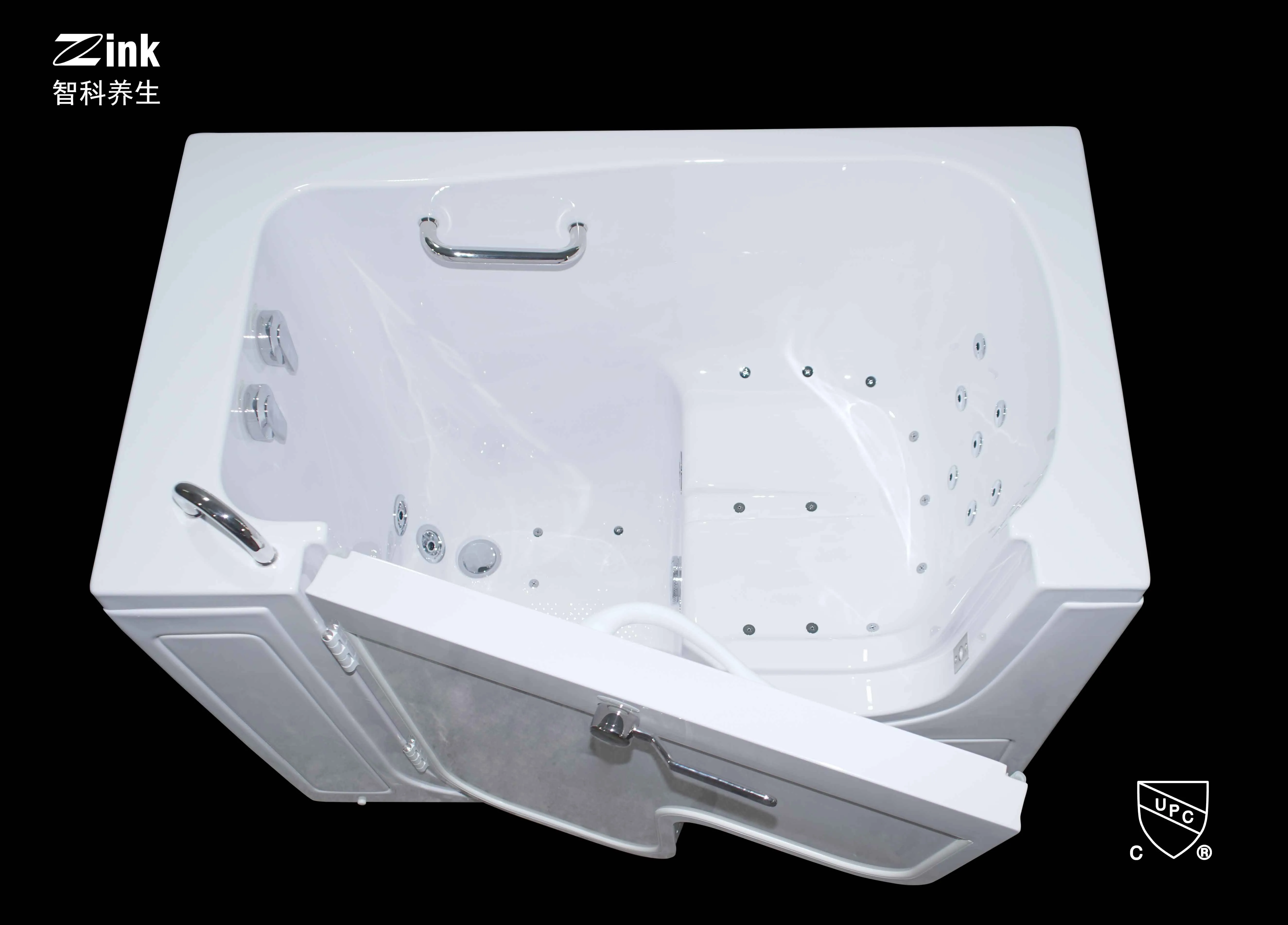 Wheelchair Accessible Low Threshold Whirlpool Massage Cupc&csa