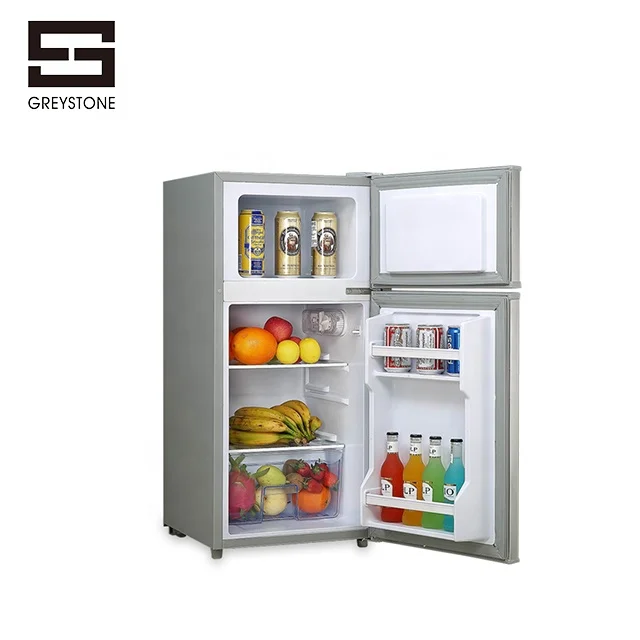 
118L hot sale for home use solar side by side refrigerator refrigerator dc 12v/24v solar refrigerator fridge freezer 