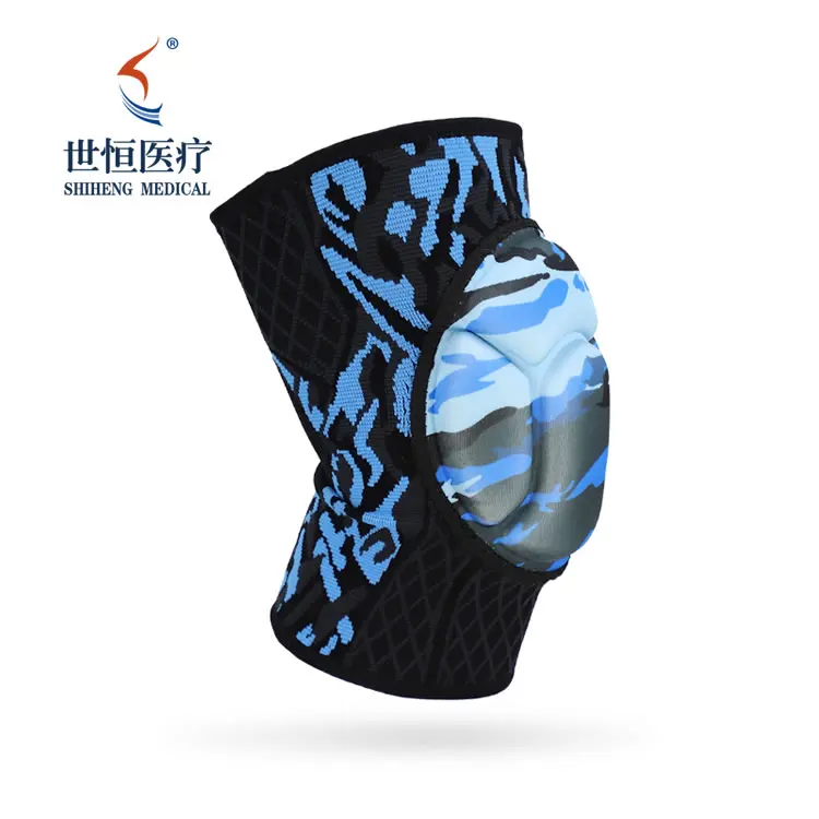 

Fitness Knee Support Neoprene Knee Compression Sleeve Pad, Black, red, blue