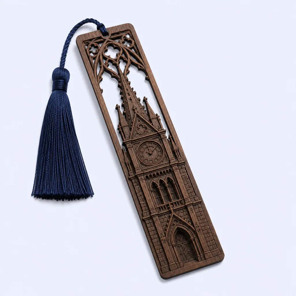 Gothic University Clock Tower