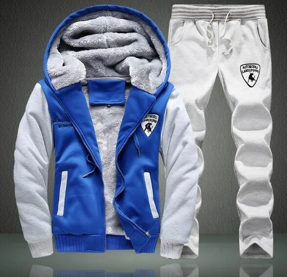 

Baseball Uniform Embroidery Man Fleece Sweatshirts+Sweatpants M-4XL