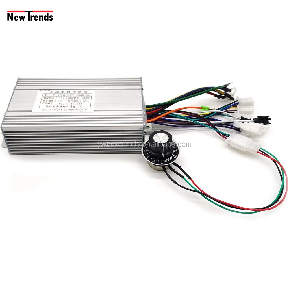 500w 48v Brushless Dc Motor Controller Rotation Speed Regulator 