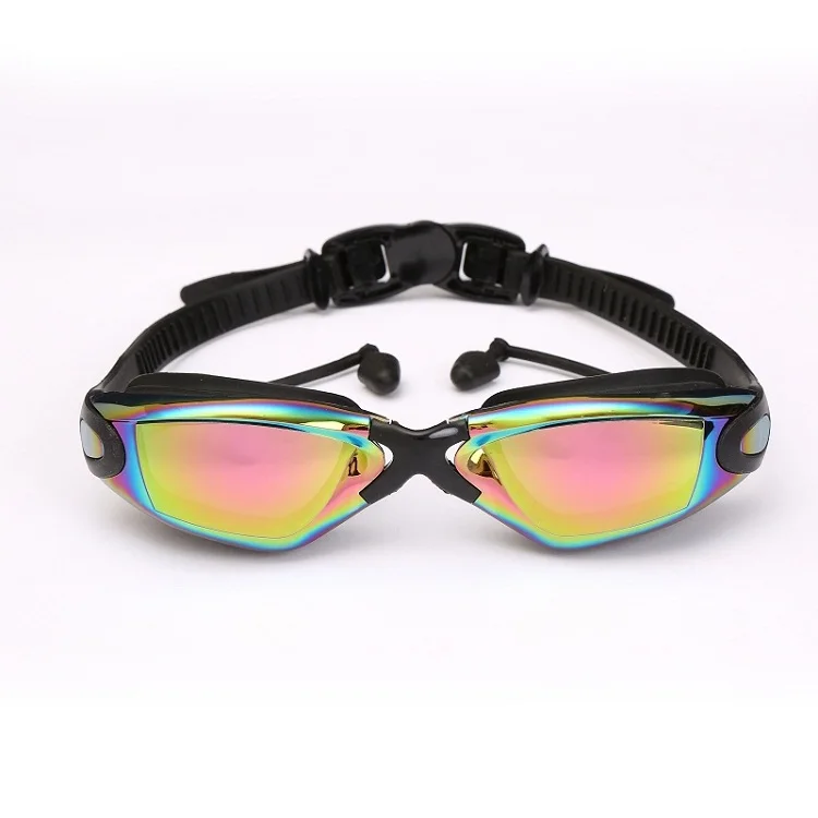 

Swim eyewear optical anti uv silicone strap waterproof swim goggles