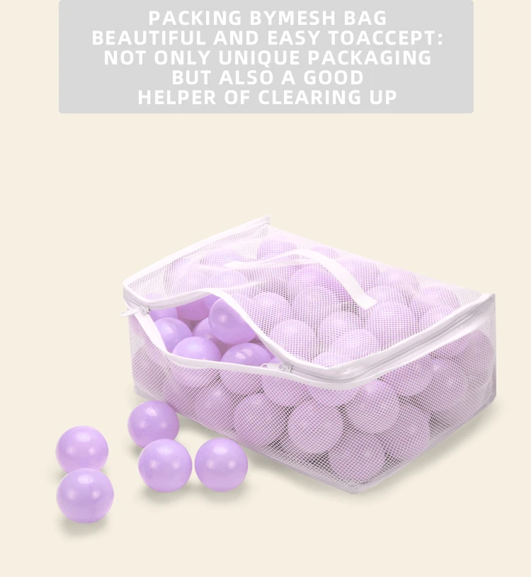 Colorful Plastic Ocean Ball Pit With Ecofriendly Baby Kids Soft Play Balls Buy Wholesale Dia