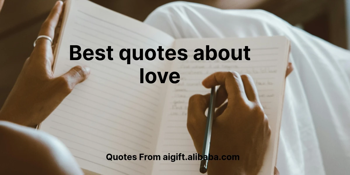 best quotes about love