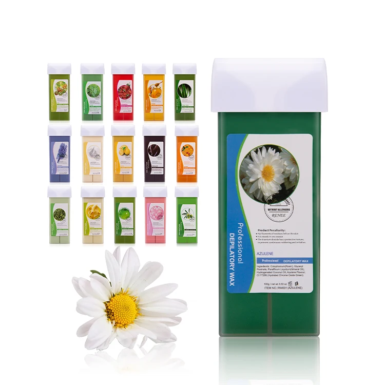 

LCOREWAX Roll on Wax 100g private label OEM Hair Removal natural peel off wax