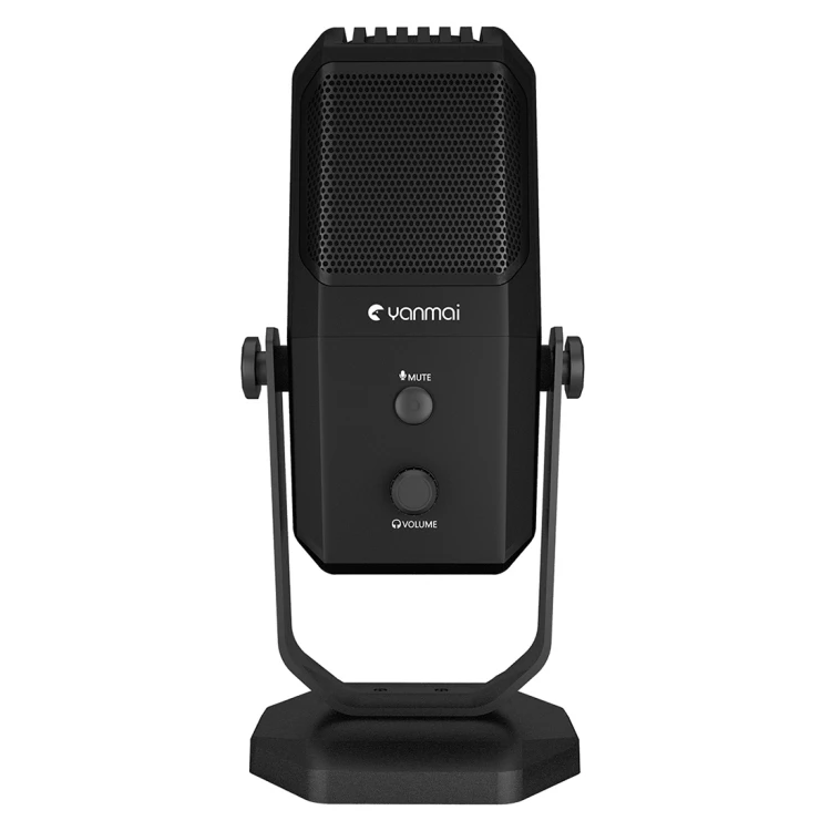 

Yanmai SF-900 Multi-function Four Directivity Studio Recording Condenser Microphone with Desktop Stand(Black)