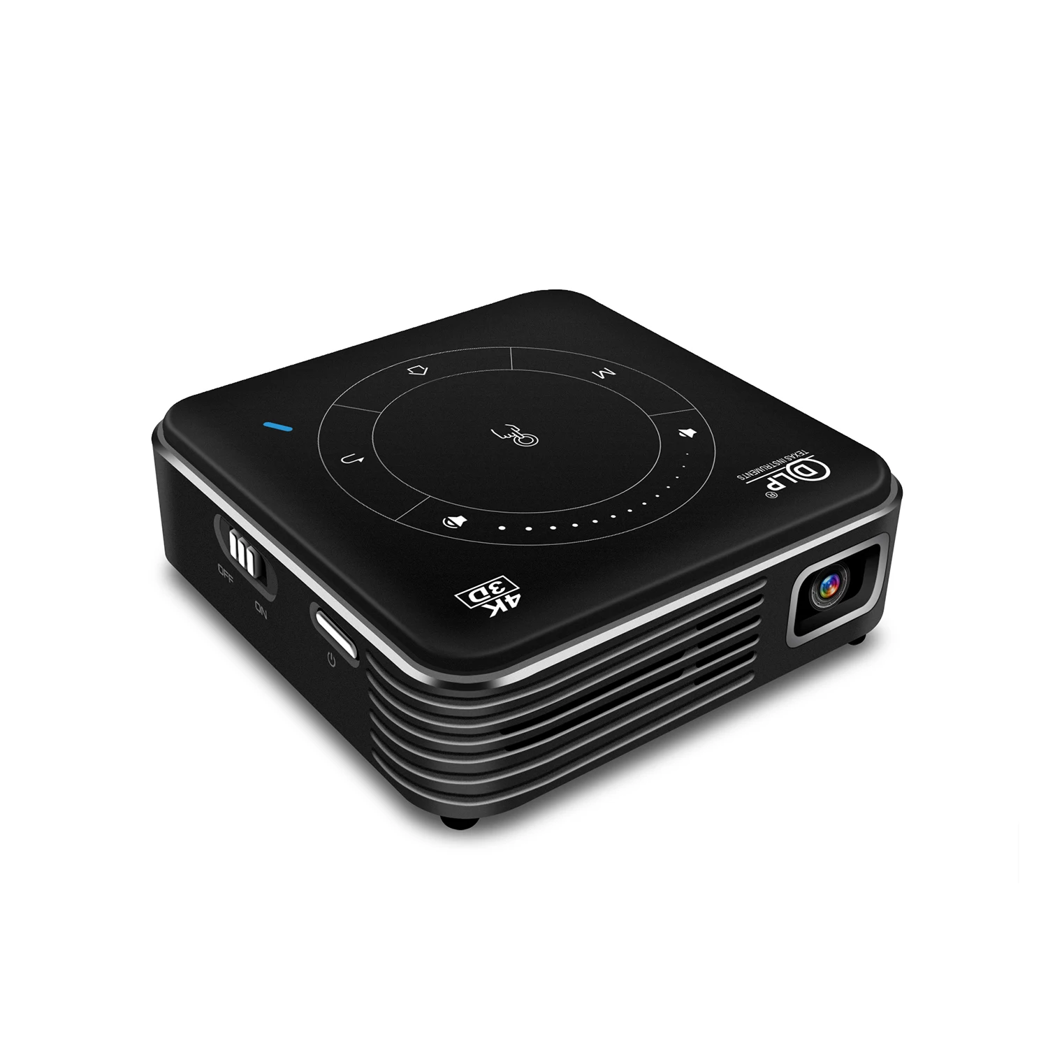 

factory sale P11 DLP Mini Pocket projector (WVGA 854*480) Outdoor Home Use Mini Projectors Video Projector, Gray(2gb+16gb) / black(4gb+32gb)