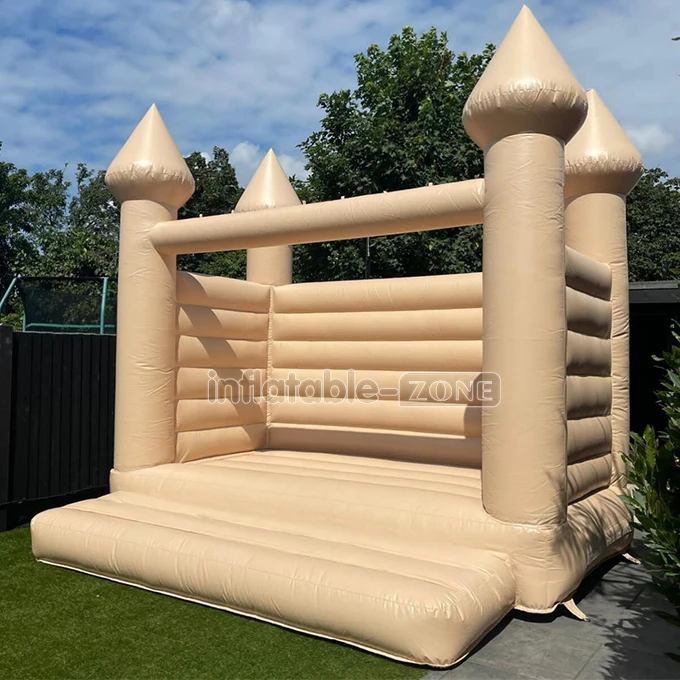

New design color wedding bounce house romantic bouncy castle