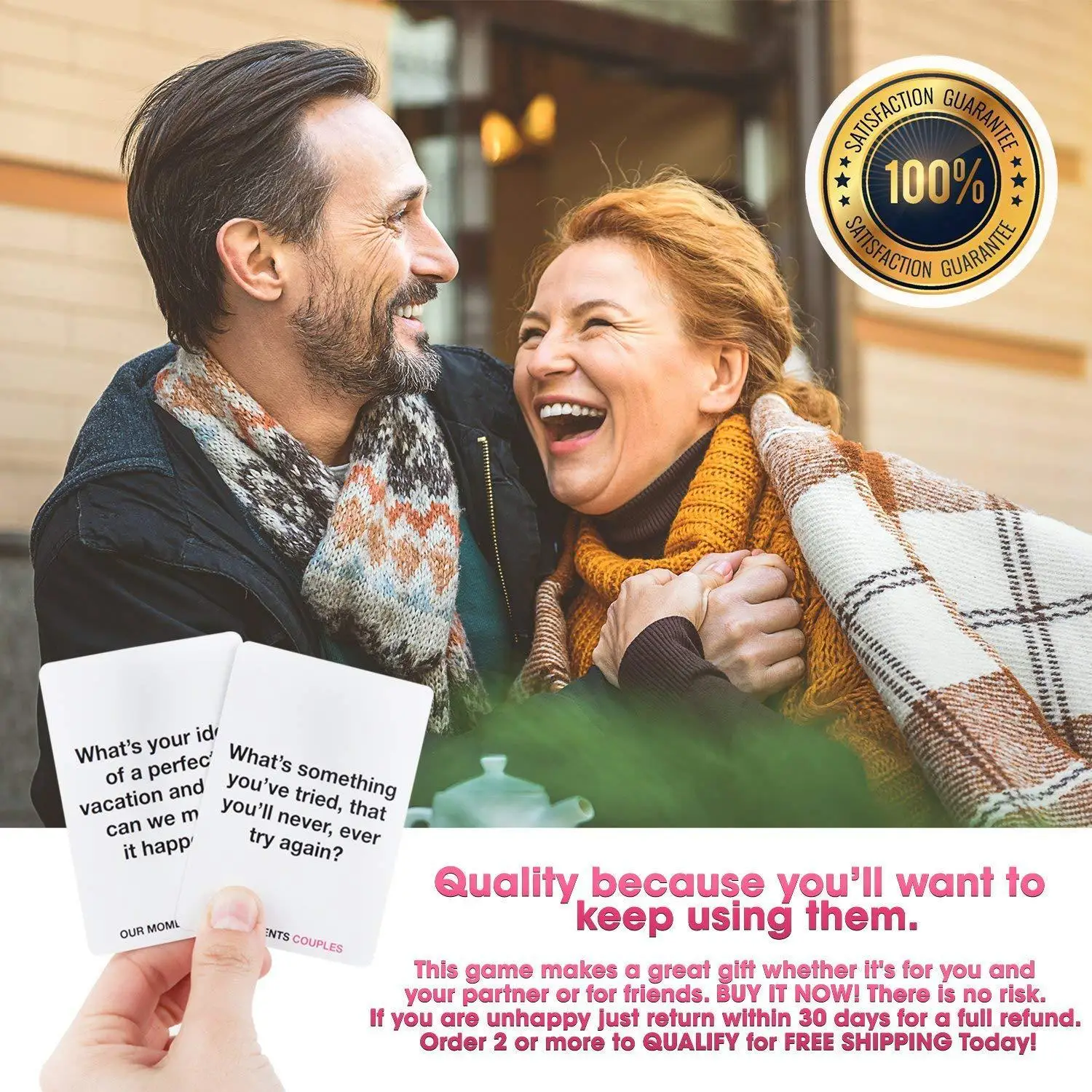 
Our Moments Couples Playing Card Game On Sale 