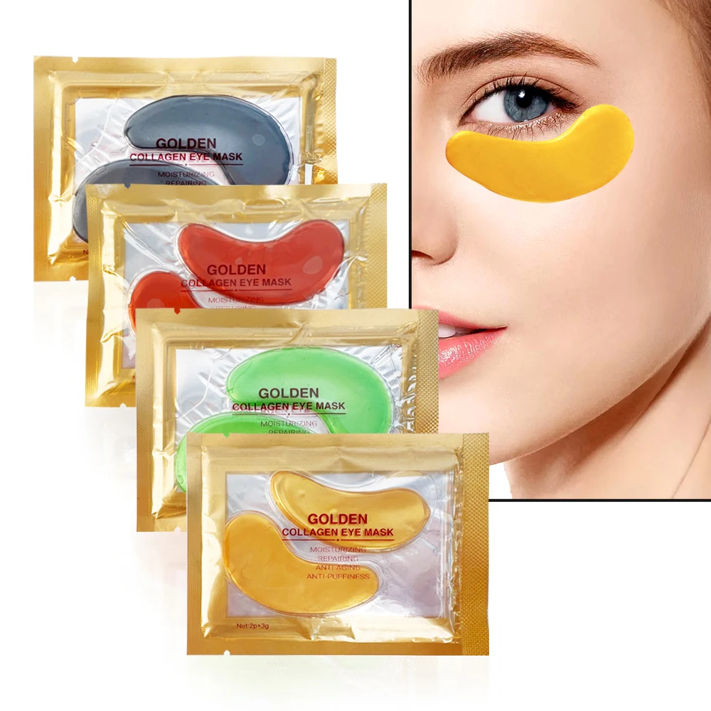 

24k Gold collagen eye mask Under Eye Patches For Puffy Eyes