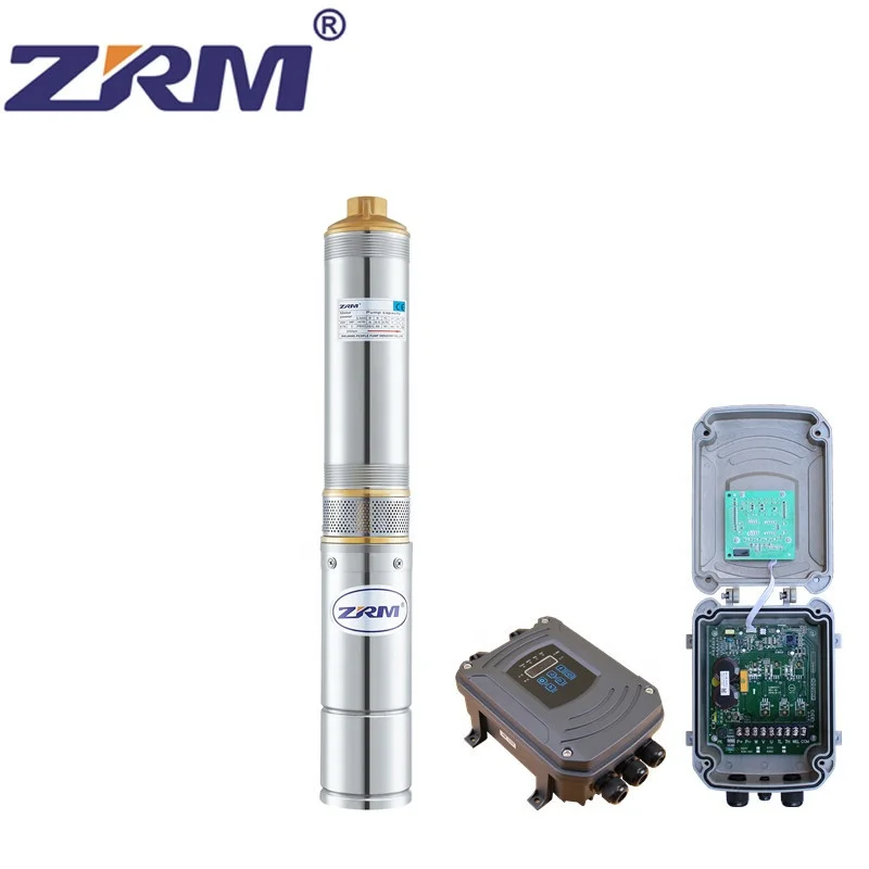 
Water Supply 3 Inch dc Solar 48V Submersible Deep Well Pump Borehole Pumps 