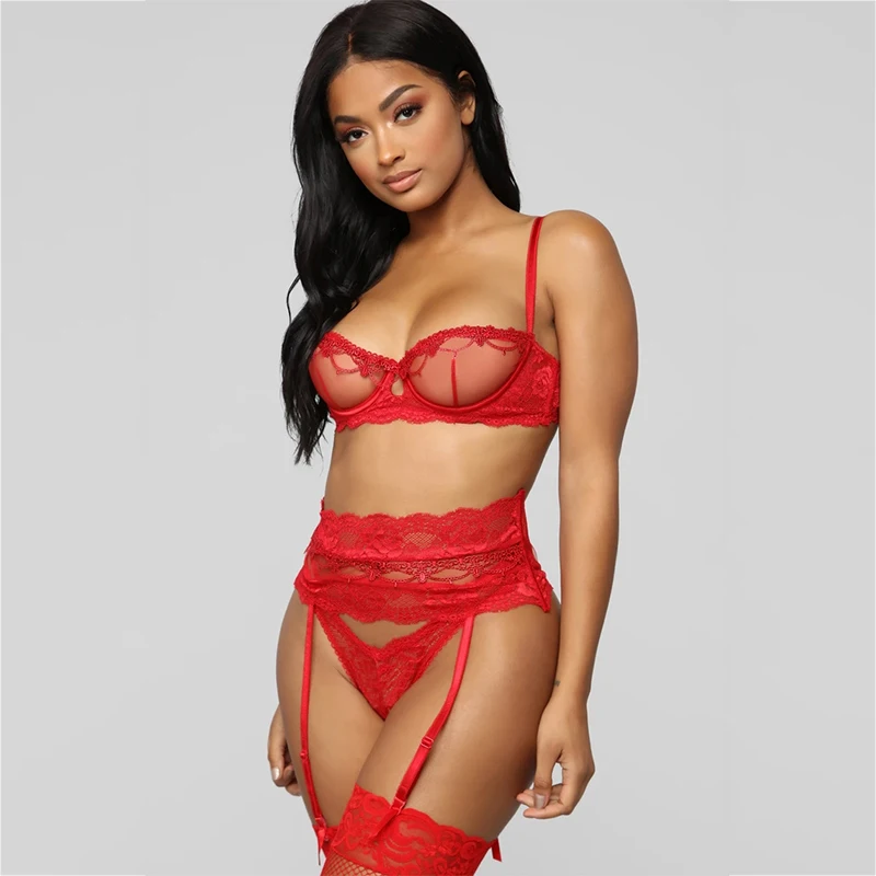 

new arrivals 2021 lingerie set sexy lace push up bra and panty set sexy lace underwear french lace bra set