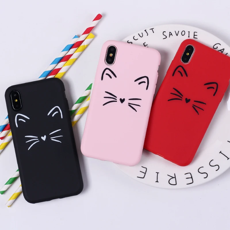

Cute Cartoon Sloth Animals Cat Soft Silicon Printed Phone Case For iPhone 12 11 Pro 8 8Plus X XR 7 7Plus XS Max 6 6S 5 SE, Mix colors