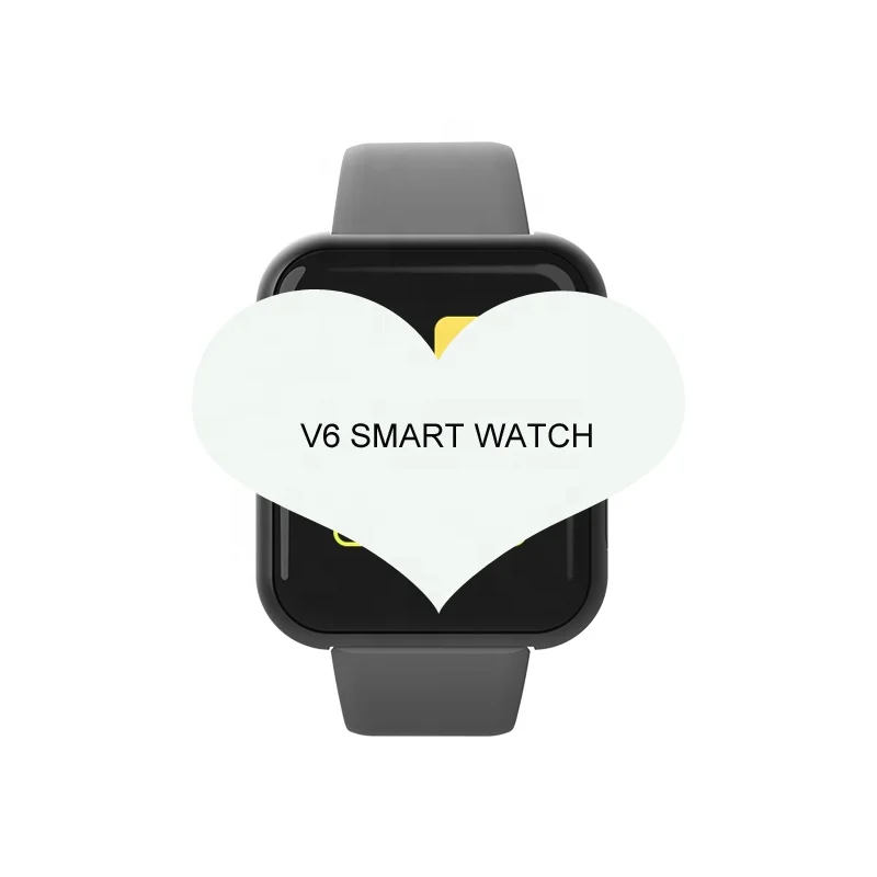 

Fitness Watch Band Blood Pressure App Download BT Heart Rate Monitor fitness watch smart bracelet Smart watchV6