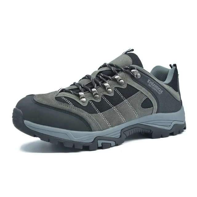 

Customized models Quantity Waterproof Hiking Shoes Men Women, Grey/khaki