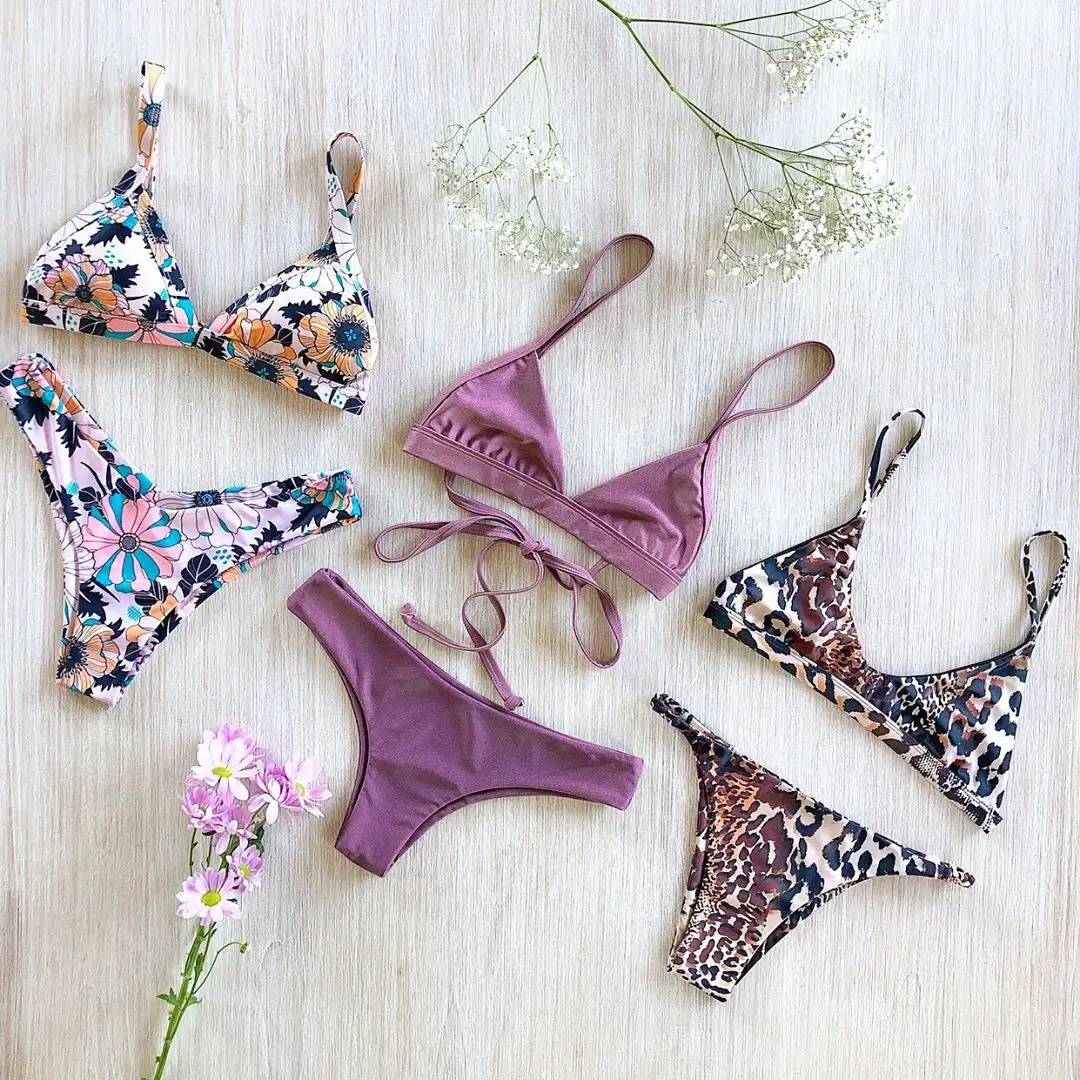 

2021 custom private label bikini brazilian bikini swimwear