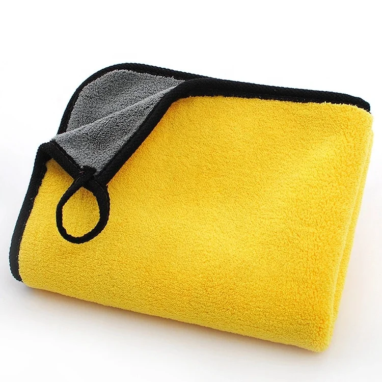 

Car wash towels microfiber towel car cleaning drying cloth, Yellow