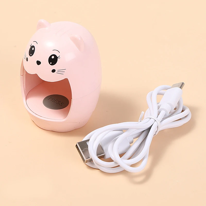 

wholesale small portable timing phototherapy lamp egg shape creative mini not hurnting hand USB machine baking lamp