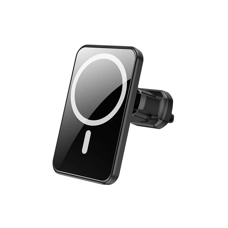 

Amzon Hot Selling 15W Fast Magnetic Charger Car Holder Wireless Car Charger Mount for iPhone 12, Black, white