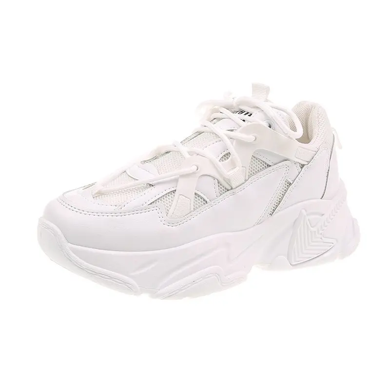 

China Custom Brand Ladies Platform Shoes Men Sneakers Women Running Sports Shoes, 4 colors