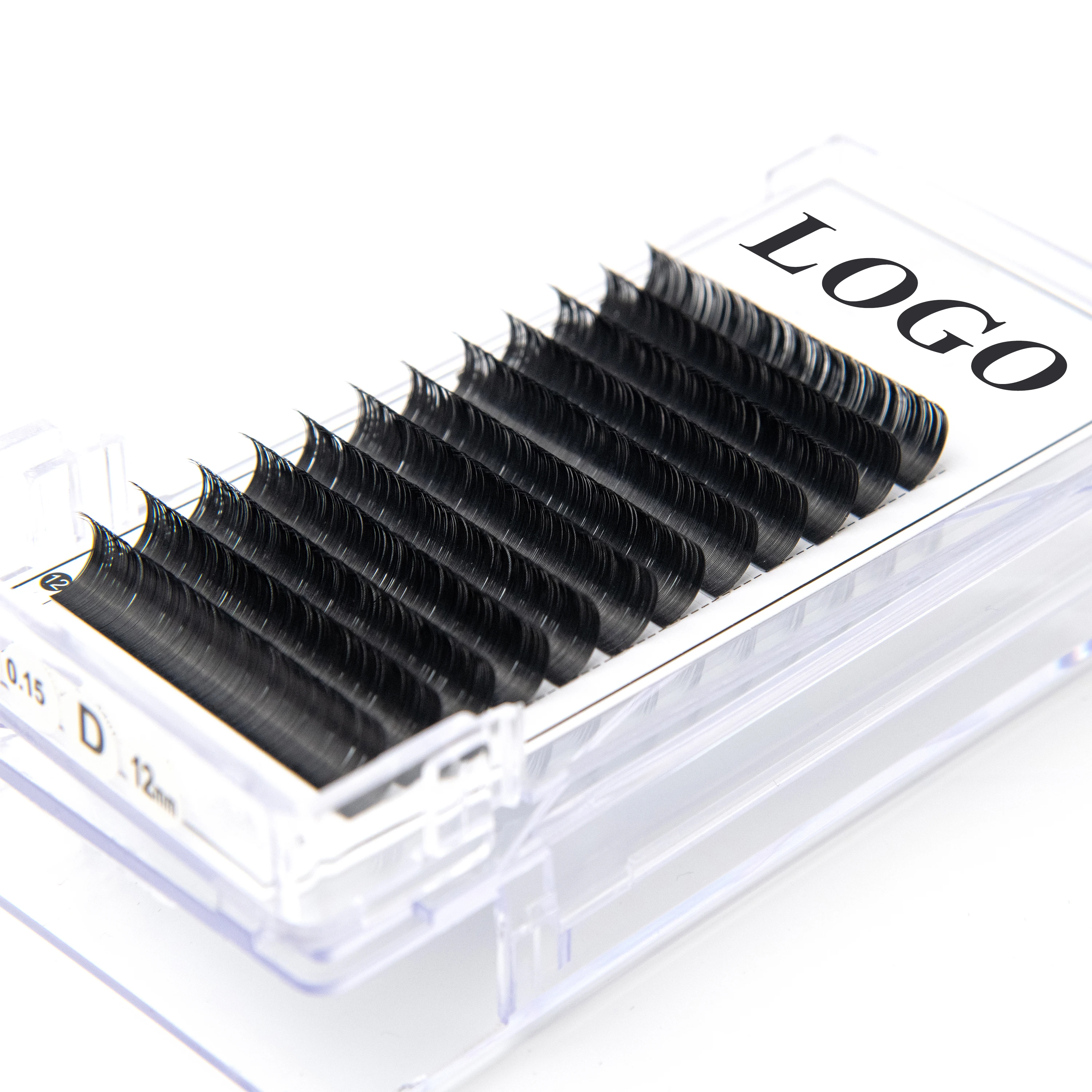 Individual Cashmere Eyelash Extensions – 20mm Length
