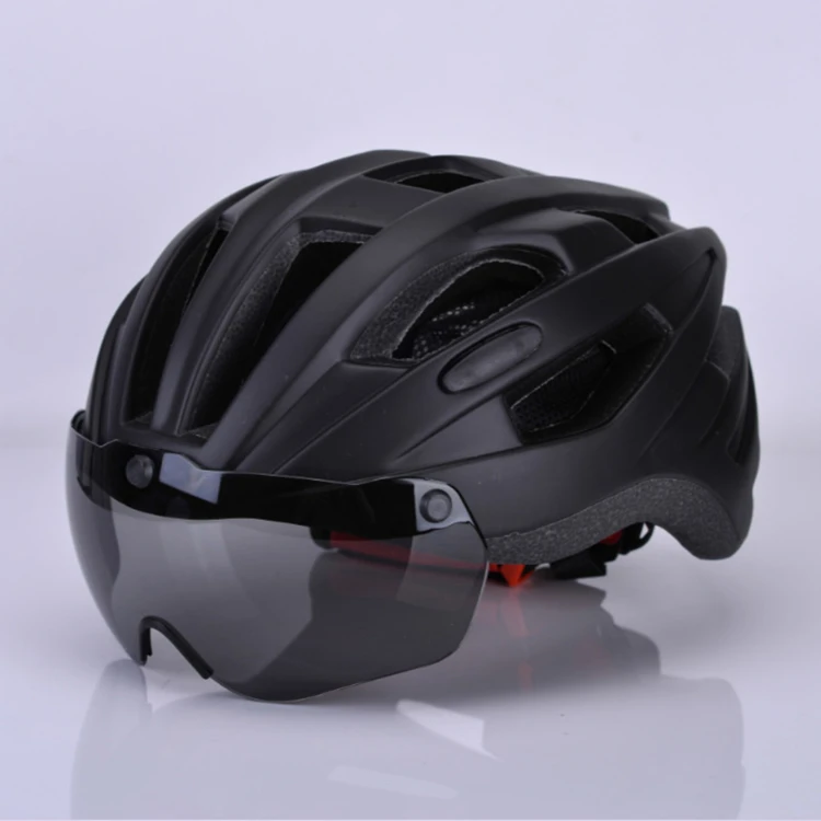 

Adults Portable Light Shield Visor Sun Glasses Helmet Safety Electric Scooter Bike Bicycle cycling Helmet