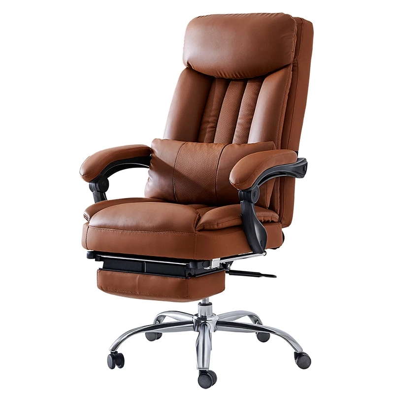 

USA direct send cheap price Big and Tall Brown PU Office Chair on sale