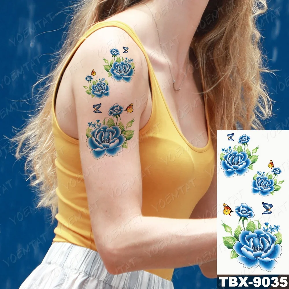 

Hot Sale Custom Promotion Body Christmas Water Transfer Tattoo sticker, Cmyk